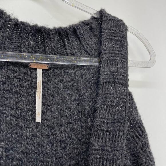 Free People Sweater Vest Size Small Wool Sleeveless - Picture 5 of 10